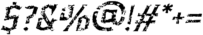 CS Alchemy Stamp Italic otf (400) Font OTHER CHARS
