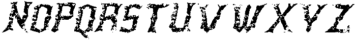 CS Alchemy Stamp Italic otf (400) Font UPPERCASE