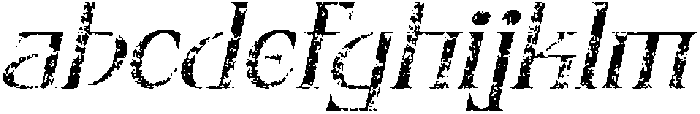 CS Alenka Stamp Italic otf (400) FONT