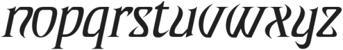 CS Aletha Italic otf (400) Font LOWERCASE