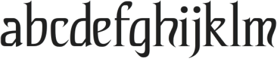 CS Aletha Regular otf (400) Font LOWERCASE