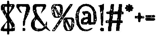 CS Aletha Stamp Regular otf (400) Font OTHER CHARS