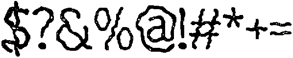CS Alfred Stamp Regular otf (400) Font OTHER CHARS