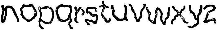 CS Alfred Stamp Regular otf (400) Font LOWERCASE