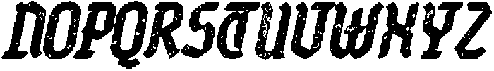 CS Algert Stamp Italic otf (400) Font UPPERCASE