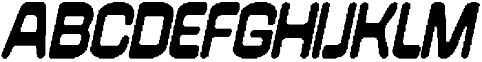 CS Algoma Drawn Italic otf (400) Font UPPERCASE