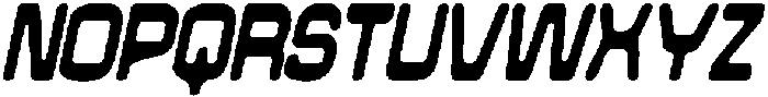 CS Algoma Drawn Italic otf (400) Font UPPERCASE