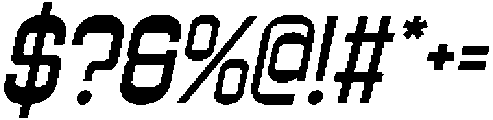 CS Algoma Italic otf (400) Font OTHER CHARS