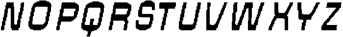 CS Algoma Pixel Regular otf (400) Font UPPERCASE