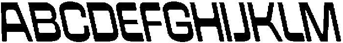CS Algoma Reverse Italic otf (400) Font UPPERCASE