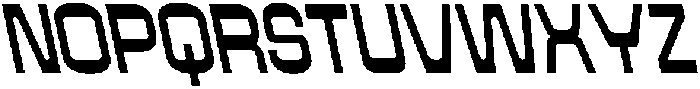 CS Algoma Reverse Italic otf (400) Font UPPERCASE