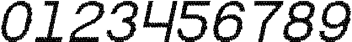 CS Alice Mono Disco Italic otf (400) Font OTHER CHARS