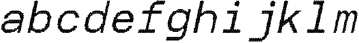 CS Alice Mono Disco Italic otf (400) FONT