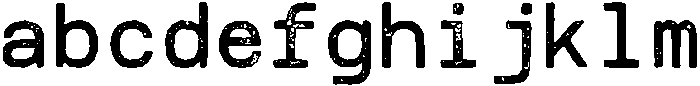 CS Alice Mono Stamp Regular otf (400) FONT