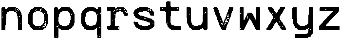 CS Alice Mono Stamp Regular otf (400) Font LOWERCASE