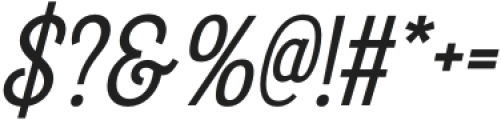 CS Alicent Italic otf (400) Font OTHER CHARS
