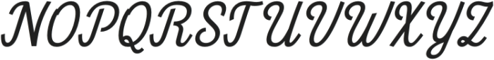 CS Alicent Italic otf (400) Font UPPERCASE