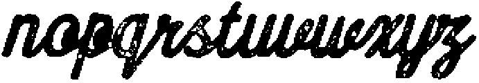 CS Alicent Stamp Italic otf (400) Font LOWERCASE