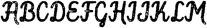 CS Alicent Stamp Regular otf (400) Font UPPERCASE