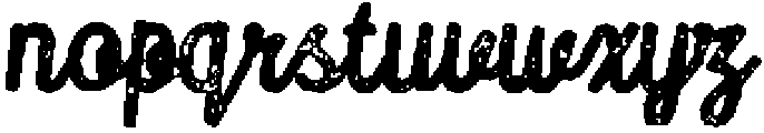CS Alicent Stamp Regular otf (400) Font LOWERCASE