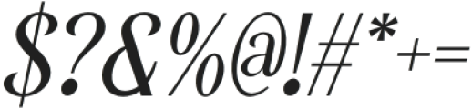 CS Alistair Italic otf (400) Font OTHER CHARS