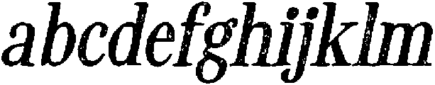 CS Alistair Stamp Italic otf (400) FONT