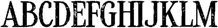 CS Alistair Stamp Regular otf (400) Font UPPERCASE