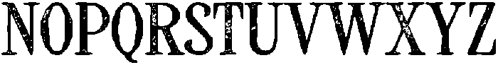 CS Alistair Stamp Regular otf (400) Font UPPERCASE