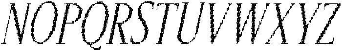 CS Allegory Disco Italic otf (400) Font UPPERCASE