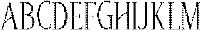 CS Allegory Disco Regular otf (400) Font UPPERCASE