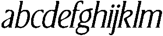 CS Allegory Drawn Italic otf (400) FONT