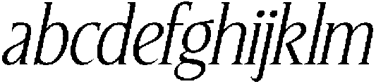 CS Allegory Italic otf (400) FONT