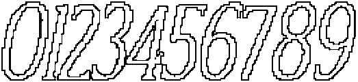 CS Allegory Pixel Outline otf (400) Font OTHER CHARS