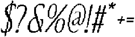 CS Allegory Pixel Regular otf (400) Font OTHER CHARS
