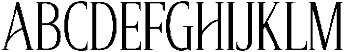 CS Allegory Regular otf (400) Font UPPERCASE