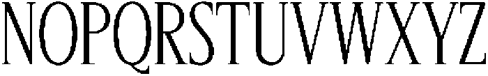 CS Allegory Regular otf (400) Font UPPERCASE