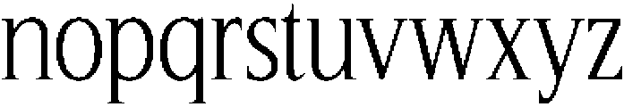 CS Allegory Regular otf (400) Font LOWERCASE