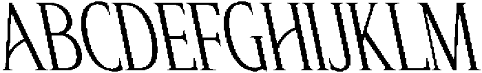CS Allegory Reverse Italic otf (400) Font UPPERCASE