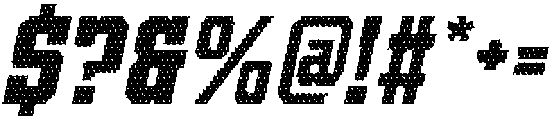 CS Allied Disco Italic otf (400) Font OTHER CHARS