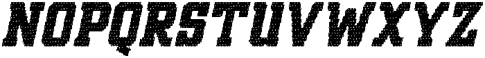 CS Allied Disco Italic otf (400) Font UPPERCASE