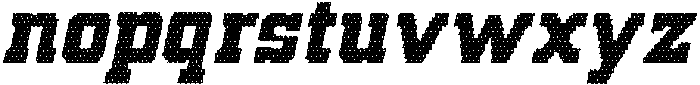 CS Allied Disco Italic otf (400) Font LOWERCASE