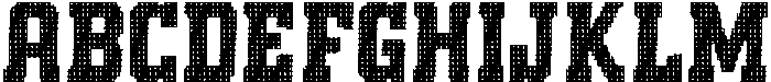 CS Allied Disco Regular otf (400) Font UPPERCASE