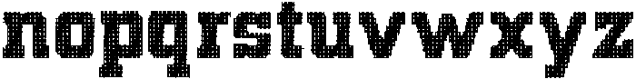 CS Allied Disco Regular otf (400) Font LOWERCASE