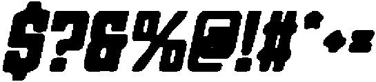 CS Allied Drawn Italic otf (400) Font OTHER CHARS
