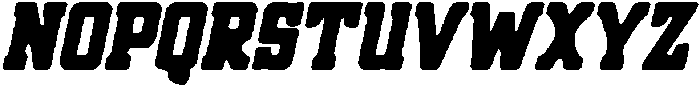 CS Allied Drawn Italic otf (400) Font UPPERCASE