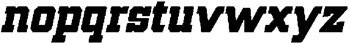 CS Allied Italic otf (400) Font LOWERCASE