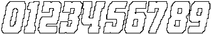 CS Allied Pixel Outline otf (400) Font OTHER CHARS
