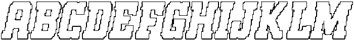 CS Allied Pixel Outline otf (400) Font