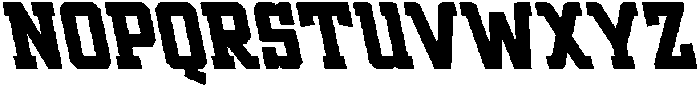 CS Allied Reverse Italic otf (400) Font UPPERCASE