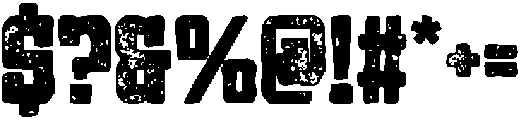 CS Allied Stamp Regular otf (400) Font OTHER CHARS